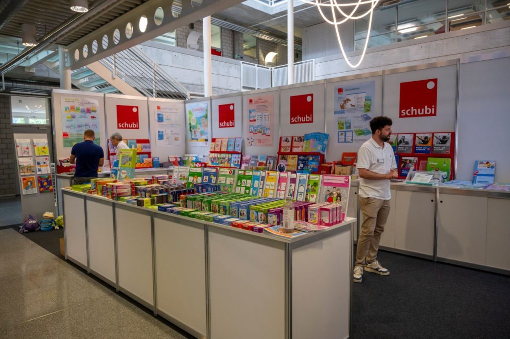 Messestand an der magistra Bildungsmesse