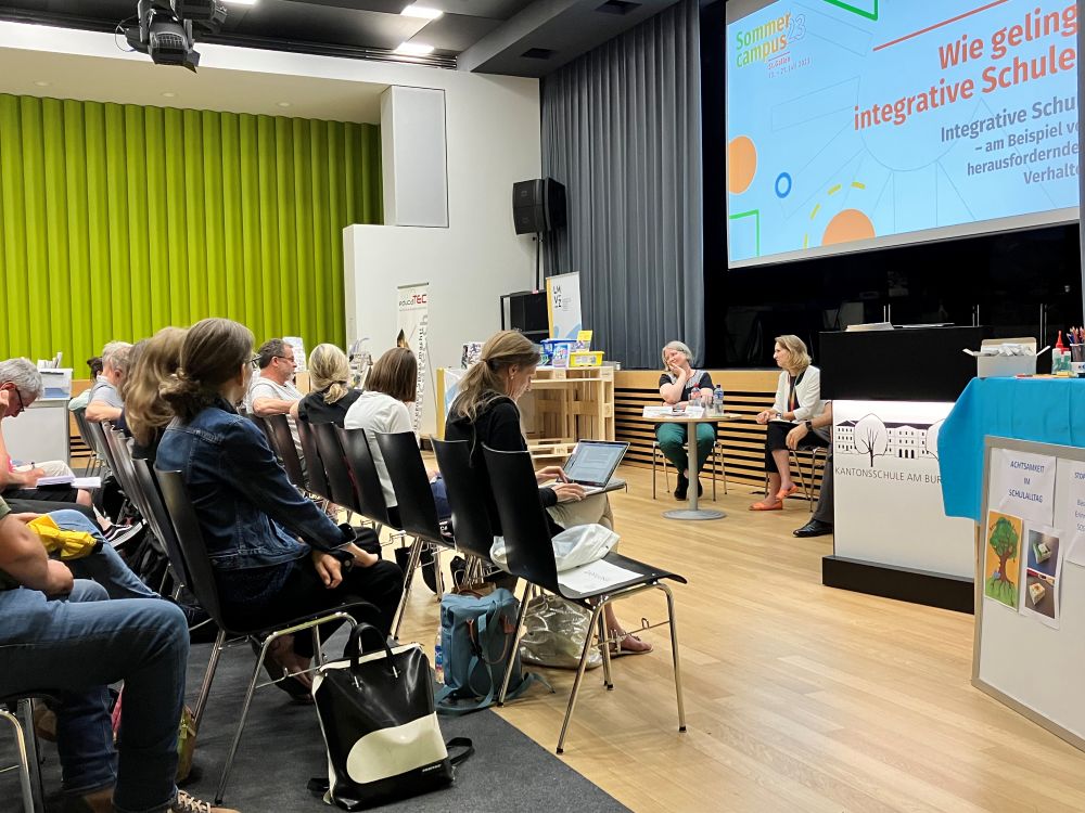 1. SCHULEkonkret Forum mit dem Thema integrative Schule