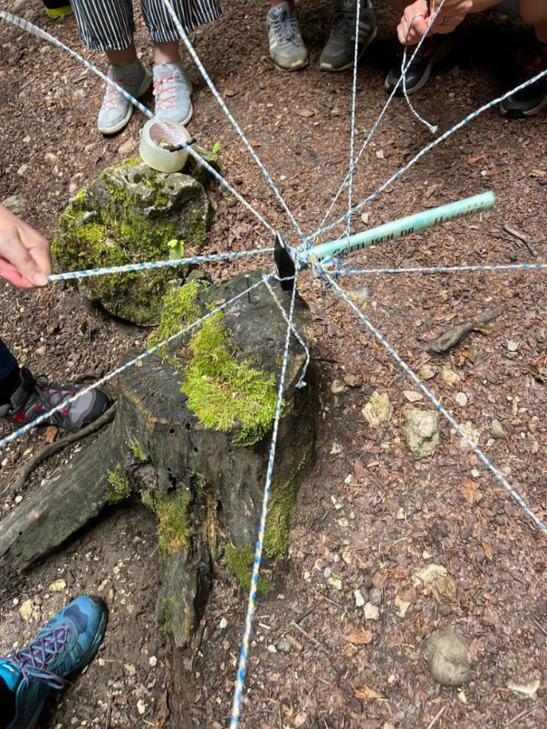 Erlebnispädagogik und gemeinsam etwas schaffen