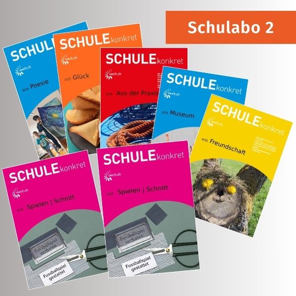 Das kleine Abo für Schulen: je 2 Ausgaben SCHULEkonkret ins Lehrerzimmer