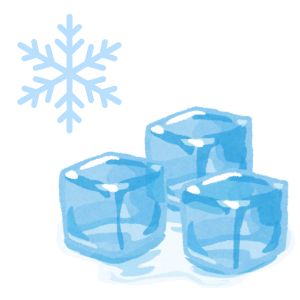 Versuche mit Schnee und Eis