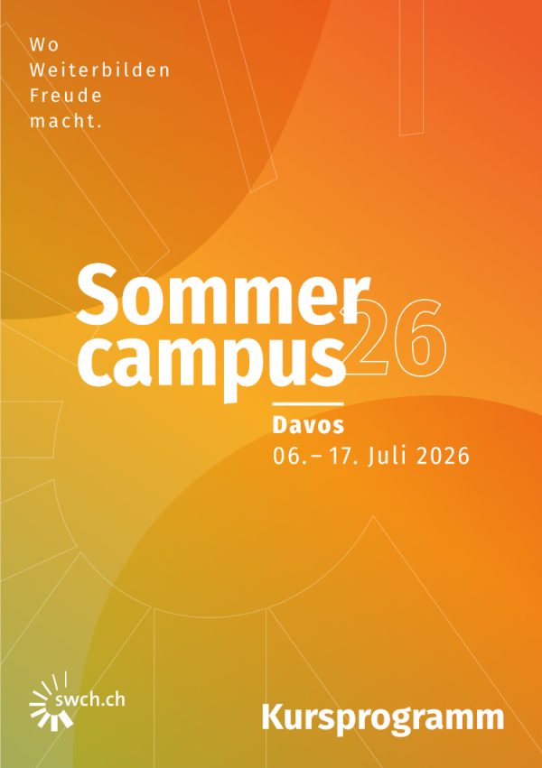 swch Kursprogramm für Sommer- und Herbstkurse
